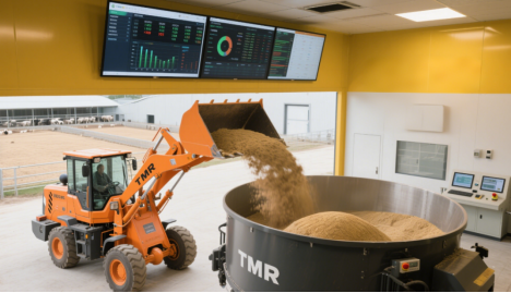 云輝牧聯(lián)TMR精準(zhǔn)飼喂系統(tǒng)：踐行國(guó)家節(jié)糧行動(dòng)，助力肉牛養(yǎng)殖降本增效